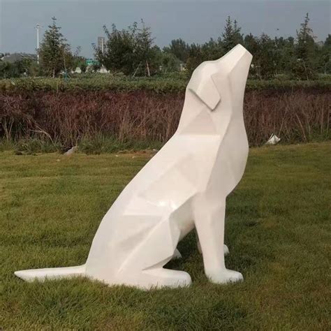 潮汕玻璃钢狗雕塑