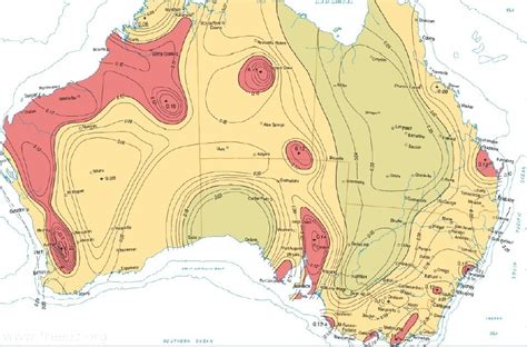 澳大利亚地震带分布图