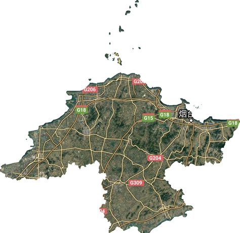 烟台市地图全图高清版本