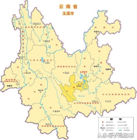 玉溪社区地图