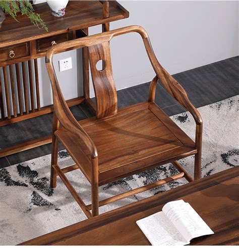 现代实木茶椅图片