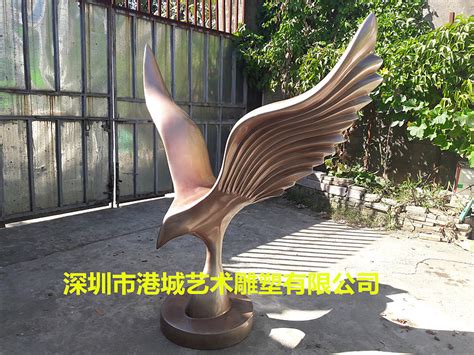 玻璃钢飞鸟雕塑