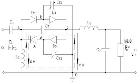 电容式传感器的位移实验接线图