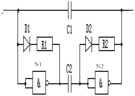 电容式位移传感器的电路图