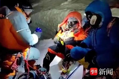 登珠峰遇险女子被救后续
