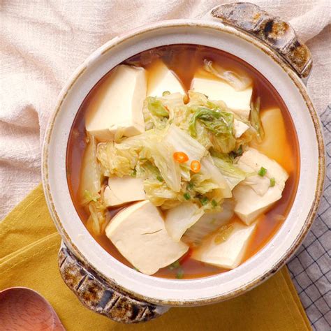 白菜炖豆腐的家常做法
