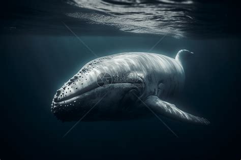 白鲸喝进去的海水