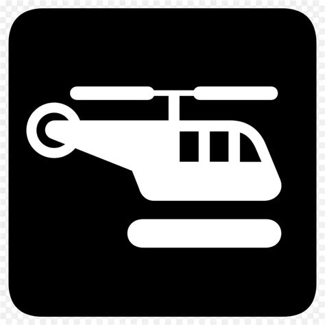直升机场标志