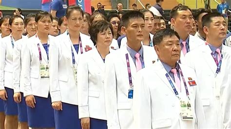 看朝鲜运动员游杭州