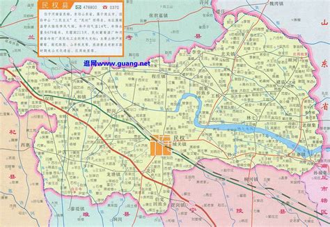 睢县各乡镇分布地图
