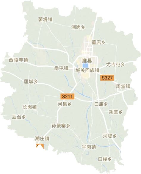 睢县村庄地图