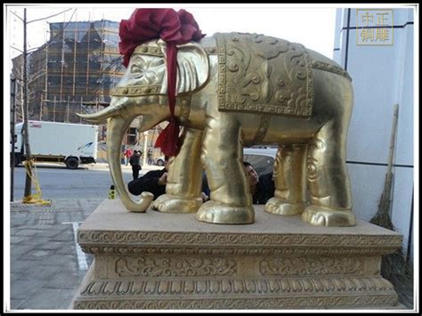 秦皇岛定做铜大象雕塑