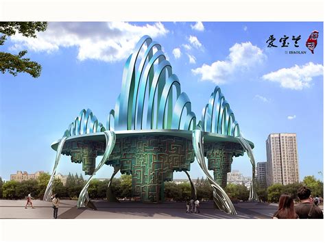 秦皇岛形象玻璃钢雕塑