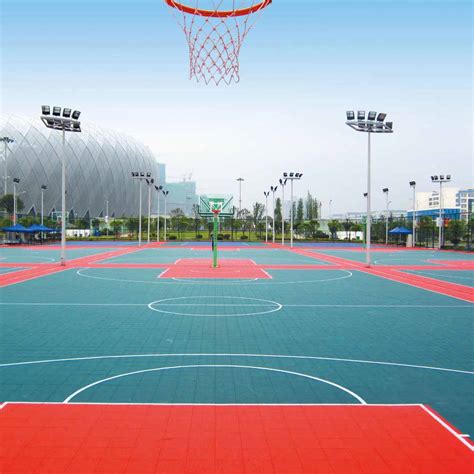篮球场悬浮拼装地板建设方案