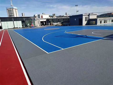 篮球场铺设悬浮地板尺寸