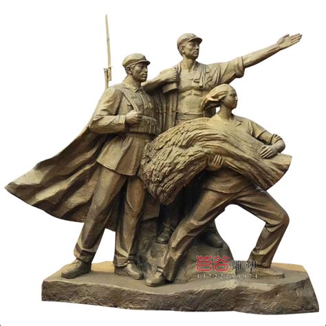 红军雕塑厂家价格及图片