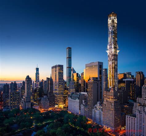 纽约摩天大楼高度排名