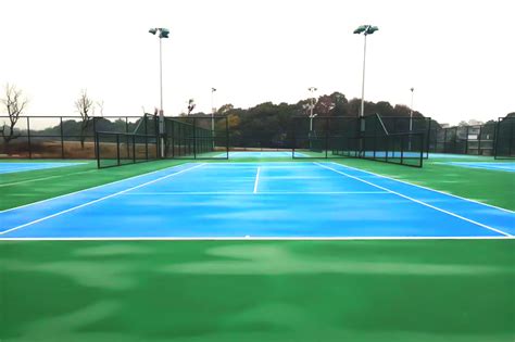 网球场塑胶铺设收费标准