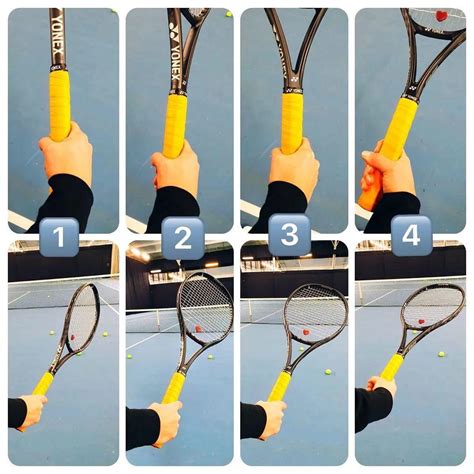 网球握拍方式几种及特点