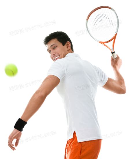网球竖拍击球