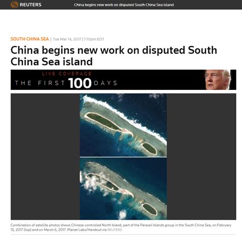 美媒中国南海最新消息