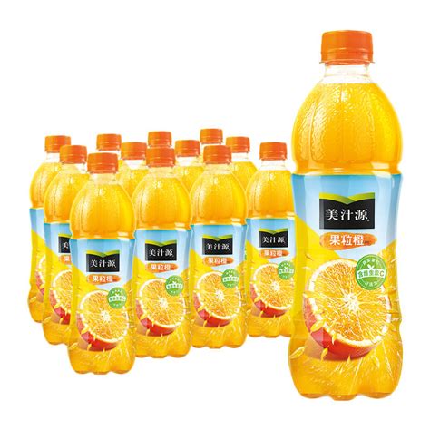 美汁源果粒橙和冰红茶哪个更健康