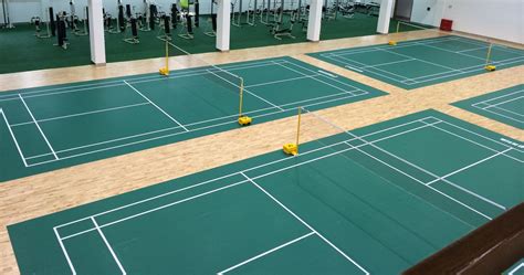 羽毛球场运动地板