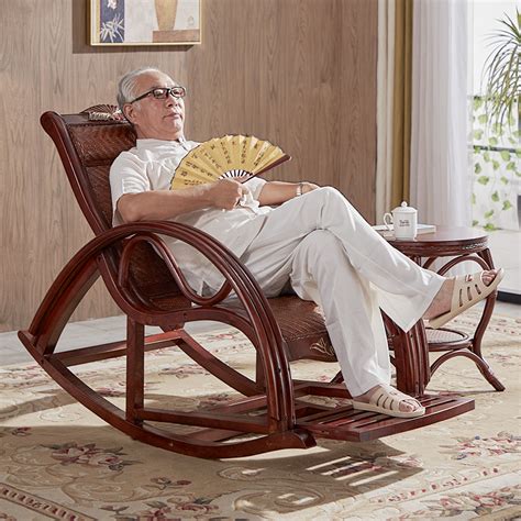 老年躺椅实用藤椅