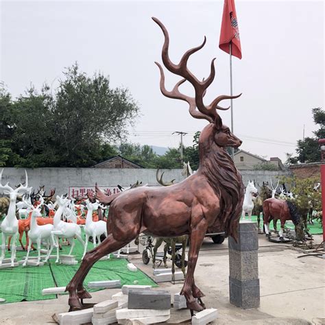 聊城不锈钢铸铜动物雕塑