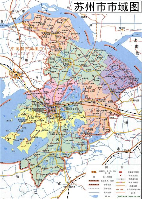 苏州城市地图全图高清版
