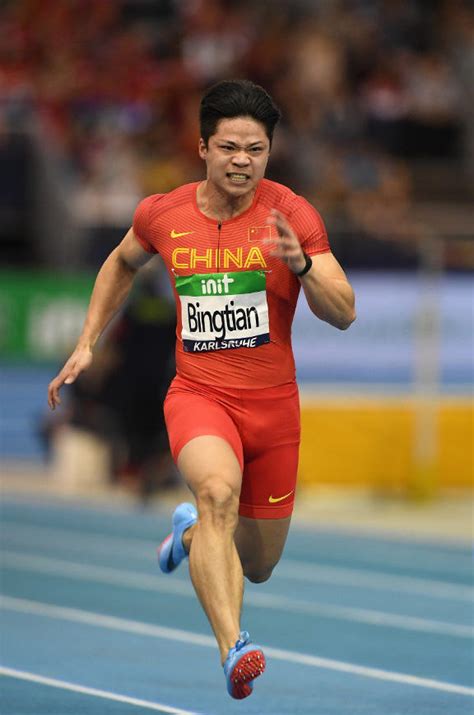 苏炳添赛季首秀60米跑出6秒69