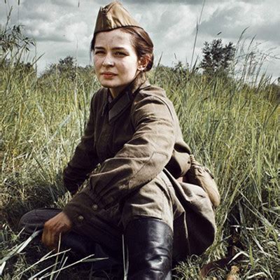 苏联战争电影女狙击手