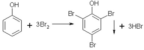 苯酚与溴水反应图片