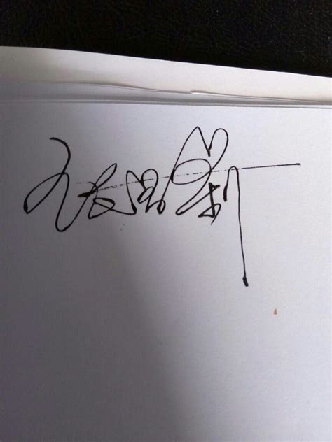 莉的签名艺术字