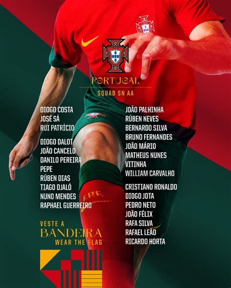 葡萄牙国家队名单