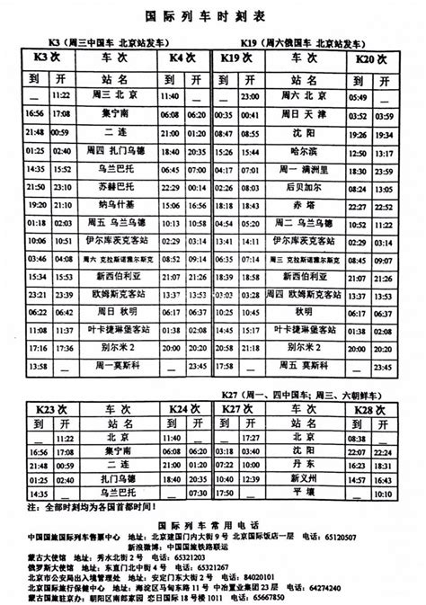 葫芦岛北站火车时刻表