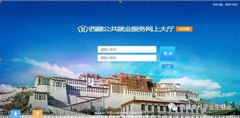 西藏公共就业平台注册