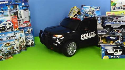 警车出动玩具视频