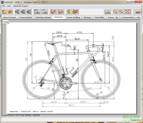 设计自行车软件