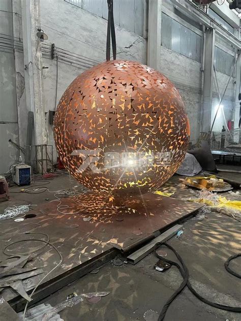 达州圆球不锈钢雕塑制作