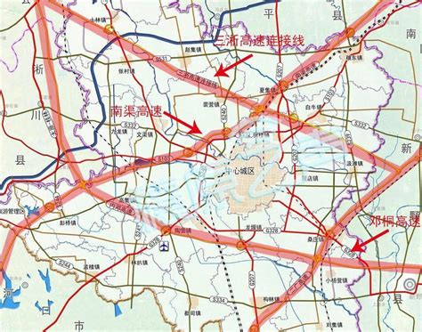 邓州南一环规划图