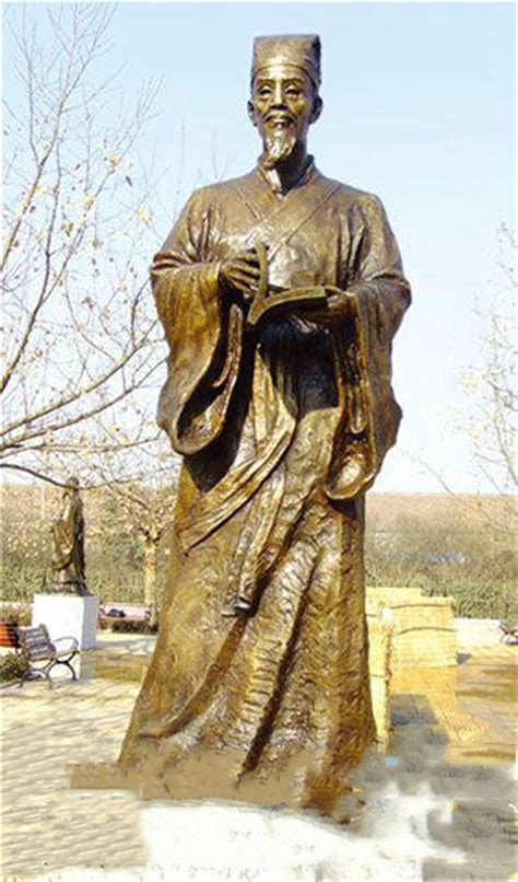 邢台2米李时珍铜雕塑