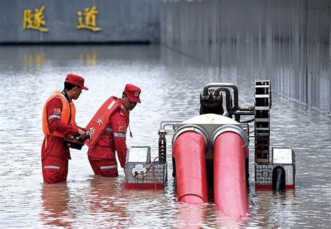郑州洪水视频讲解