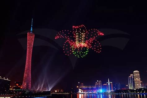 郑州500架无人机表演灯光秀