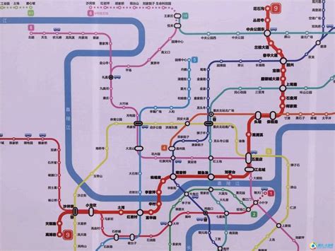 重庆地铁9号线线路图