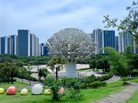 重庆大学城花千树