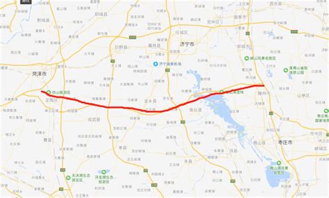金乡县马庙镇济商高速规划图
