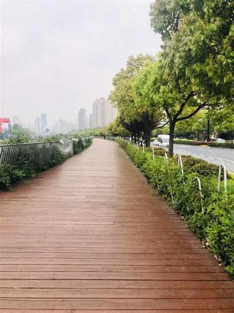 长宁区苏州河健身步道路线图