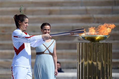 雅典奥运会点火炬西班牙