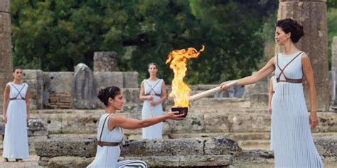 雅典奥运圣火火种